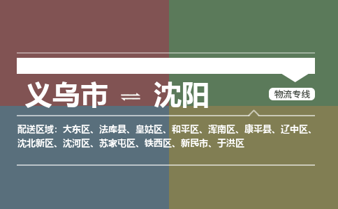 义乌市到沈阳物流专线,义乌市到沈阳物流公司,义乌市到沈阳货运公司