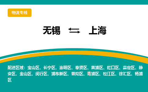 无锡到静安区物流公司|无锡至静安区货运专线（直送/无盲点）