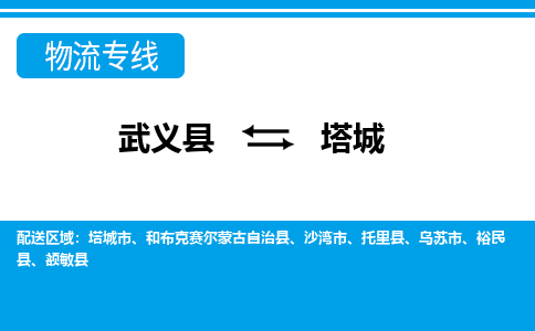 武义到塔城物流公司-专业承揽武义县至塔城货运专线