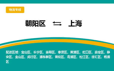 朝阳到上海物流专线-高效便捷的朝阳区至上海货运公司