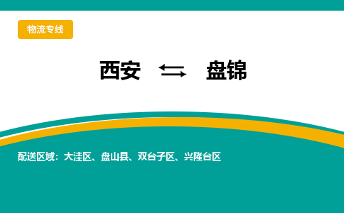 西安到盘锦物流专线-专业的西安至盘锦货运公司