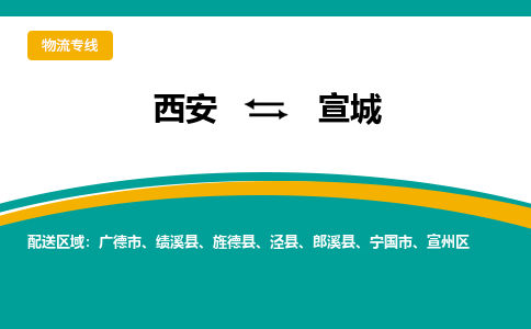 西安到宣城物流专线-专业的西安至宣城货运公司