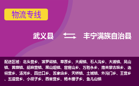 武义到丰宁满族自治县物流专线-快速、准时、安全武义县至丰宁满族自治县货运专线