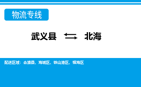 武义到北海物流公司-专业承揽武义县至北海货运专线