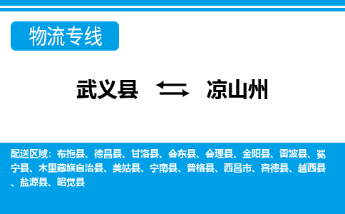 武义到凉山州物流公司-一站式凉山州至武义县货运专线