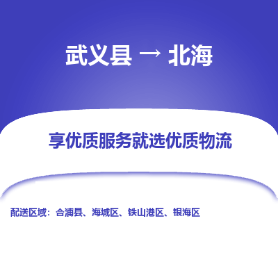 武义到北海物流公司-一站式北海至武义县货运专线