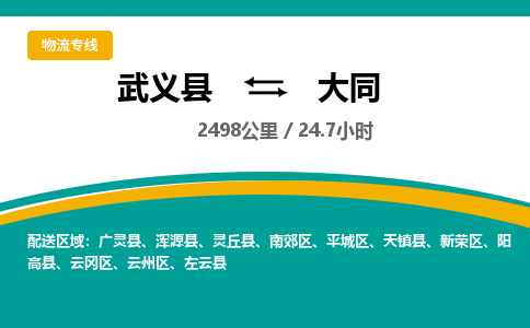 武义到大同物流公司-武义县到大同货运专线|强力推荐