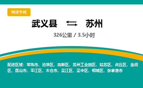 武义到苏州物流公司-武义县到苏州货运专线|强力推荐