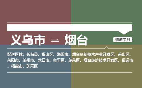 义乌市到烟台高新技术产业开发区物流专线_义乌市到烟台高新技术产业开发区货运物流公司_咨询报价_物流时效查询