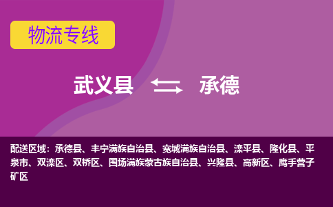 武义到承德物流专线-快速、准时、安全武义县至承德货运专线