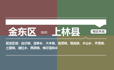 金华到上林县物流公司-一站式上林县至金东区货运专线