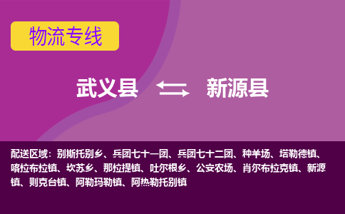 武义到新源县物流专线-快速、准时、安全武义县至新源县货运专线