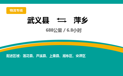 武义到萍乡物流公司-武义县到萍乡货运专线|强力推荐