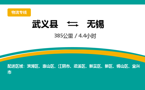 武义到无锡物流公司-武义县到无锡货运专线|强力推荐