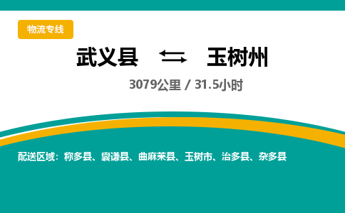 武义到玉树州物流公司-武义县到玉树州货运专线|强力推荐