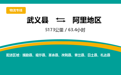 武义到阿里地区物流公司-武义县到阿里地区货运专线|强力推荐