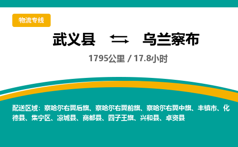 武义到乌兰察布物流公司-武义县到乌兰察布货运专线|强力推荐