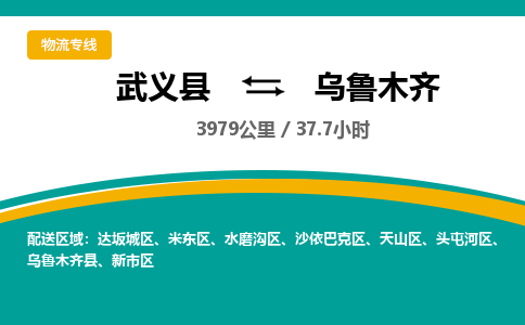 武义到乌鲁木齐物流公司-武义县到乌鲁木齐货运专线|强力推荐