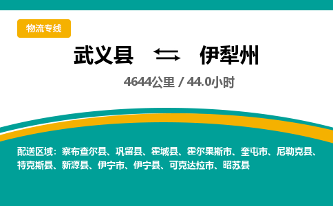 武义到伊犁州物流公司-武义县到伊犁州货运专线|强力推荐