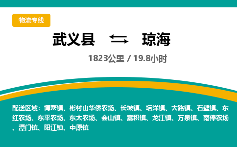 武义到琼海物流公司-武义县到琼海货运专线|强力推荐