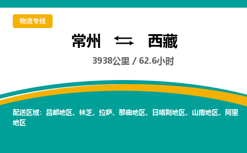 常州到西藏物流公司-优质服务，常州到西藏货运专线|团结协作