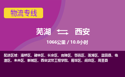 芜湖到西安物流公司-优质零担托运-芜湖至西安货运专线-物流领域的黄埔军校